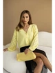 Вязанная кофта Dani Larionoff 42-46 желтый (Dani_yellow) - изображение 9