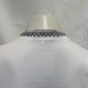 Футболка мужская вышиванка воротник стойка с вышивкой 2XL белая - изображение 7