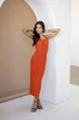 Платье Everly Larionoff 42-46 оранжевый (Everly_orange) - изображение 4