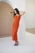 Платье Everly Larionoff 42-46 оранжевый (Everly_orange) - изображение 8