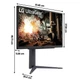 Монітор LG UltraGear 27GS75Q-B - изображение 2
