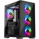 Корпус 1stPlayer X2-M-BK-4F1-PS-600FK-EU Чорний 600W - зображення 1