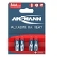 Батарейка Ansmann AAA/LR03 BL 4шт - изображение 1