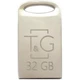 Флеш-накопичувач USB 32GB T&G 105 Metal Series Сріблястий (TG105-32G) - изображение 1