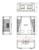 Розетка Cablexpert (NCAC-2U6-01) 2хRJ-45, Cat6, зовнішня, біла - изображение 2
