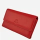 Кошелек женский кожаный для карточек Paolo Peruzzi IN-36-RD Красный (5904365078764) - изображение 3