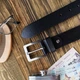 Ремень мужской из натуральной кожи Paolo Peruzzi 04Z01 110 см Черный (5904365077200) - изображение 4