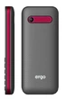 Мобiльний телефон Ergo E241 Dual Sim Червоний - изображение 2