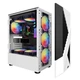Корпус 1stPlayer F3-A-WH-4F1-PS-600FK-EU Білий 600W - зображення 4