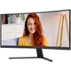 Монитор 34" AOC CU34B3E 3440x1440 UWQHD VA 120Гц HDMI DisplayPort изогнутый 1500R Черный - изображение 4