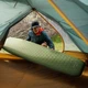 Самонадувний килимок Sea to Summit Camp Plus Self Inflating Mat Large Cypress зелений - изображение 2