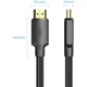 Кабель Vention HDMI M-M 12.0 м V2.0 4K 30Гц в обплетенні для аудіо та відеосигналу Black (ALLBM) - зображення 3