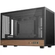 Корпус для ПК DeepCool CH260 Wood Mini-Tower без БЖ MicroATX/Mini-ITX Black (R-CH260-BKNWM0-G-1) - зображення 1
