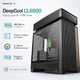 Корпус для ПК DeepCool CL6600 Midi-Tower без БП ATX/MicroATX/Mini-ITX 360 мм ARGB Black (R-CL6600-BKNNA0-G-1) - изображение 2