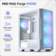 Корпус для ПК MSI MAG Forge M100R Mini-Tower без БП MicroATX/Mini-ITX ARGB White - изображение 2