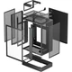 Корпус для ПК DeepCool CH170 Plus Mini-Tower без БЖ MicroATX/Mini-ITX Black (R-CH170-BKNGM0-G) - зображення 10