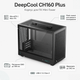 Корпус для ПК DeepCool CH160 Plus Mini-Tower без БЖ MicroATX/Mini-ITX Black (R-CH160-BKNGM0-G) - зображення 2