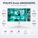 Ігровий монітор 23.8" Philips 24M2N3201PL 1920x1080 Full HD Fast IPS 260 Гц 0.3 мс HDMI DP White (24M2N3201PL/00) - зображення 2