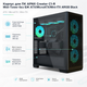 Корпус для ПК APNX Creator C1-R Midi-Tower без БП ATX/MicroATX/Mini-ITX ARGB Black (APCM-CR01243.11) - изображение 2