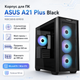 Корпус для ПК ASUS A21 Plus Mini-Tower без БЖ MicroATX/Mini-ITX ARGB Black (90DC00H0-B19010) - зображення 2