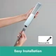 Ручной душ hansgrohe Pulsify E 100 1jet EcoSmart, Chrome (24320000) - изображение 5