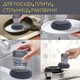 Щітка-скребок для миття посуду з дозатором NaidBrush, 2 штуки - зображення 4