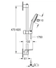 Grohe Tempesta Cube 110 Душевой гарнитур, 2 режима струи (26907003) - изображение 7