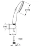 Grohe Tempesta 110 Душевой набор, 3 режима струи (26920003) - изображение 8