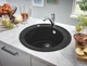 Мийка для кухні Grohe D=510 мм, Granite Black (31656AP0) - зображення 3