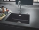 Кухонная мойка Grohe 610 x 457 мм, Granite Black (31655AP0) - изображение 5