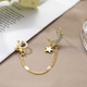 Каф кліпс на вухо місяць і зірочка зірка Star Earcuff - зображення 3
