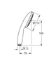 Grohe Tempesta 110 Ручний душ, 1 режим струменю (27852003) - зображення 6