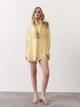 Жовтий костюм тройка Tencel Breeze Set LiLove 346 S - изображение 5