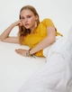 Футболка Pull & Bear гірчичний HAJMZ253 S - зображення 3