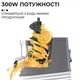 Соковитискач шнековий Sokany JE-32 300W Чорний (Електрична соковижималка холодного віджиму для овочів та фруктів, шнекова соковижималка з широким горлом 78 мм, пресовий соковитискач для зелені та томатів) - изображение 5