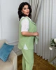 Женский костюм стильный фисташковый 48-50 р844.3735 - изображение 6