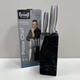 Набір ножів 5 предметів на підставці Krauff Prime Chef 29-305-178 - зображення 1