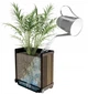 Горщик для рослин Keter Deco square planter Walnut, коричневий - изображение 9