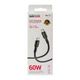 Кабель Borofone BX116BK Type-C - Type-C 60W, 1м, Black - изображение 10