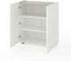 Комод Metkas Home B019 800x350х920 ЛДСП Белый снег-Кашемир (MB019-BK) - изображение 1