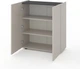 Комод Metkas Home B019 800x350х920 ЛДСП Кашемир-Антрацит (MB019-KA) - изображение 2