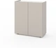 Комод Metkas Home B019 800x350х920 ЛДСП Кашемир-Белый снег (MB019-KB) - изображение 2