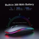 Беспроводная мышь с аккумулятором Bluetooth + 2.4GHz, бесшумная, оптическая, LED-подсветка, 1600 DPI - изображение 5