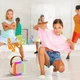 Мини-детское караоке K12 с беспроводным микрофоном и динамиком, Bluetooth колонка с LED-подсветкой - изображение 5