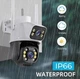 Уличная Wi-Fi IP-камера Q25 6 МП PTZ с LED-подсветкой и датчиком движения, двусторонняя аудиосвязь - изображение 2
