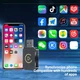 Адаптер для авто CarPlay і Android Auto бездротовий, під'єднання через USB і Bluetooth, чорний - зображення 8