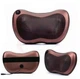 Массажная подушка с инфракрасным подогревом Massage Pillow QY-8028, роликовый масажер для спины и шеи - изображение 4