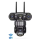 Уличная Wi-Fi IP-камера видеонаблюдения V380 SC28-W с разрешением 12 МП, оснащена четырьмя объективами - изображение 5