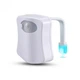 Автономная цветная LED подсветка Light Bowl Toilet Led для унитаза с датчиком движения и света 8 цветов - изображение 4