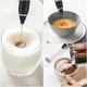 Акумуляторний капучинатор 2в1 Coffe mixer 918D, Ручний міні міксер для збивання молока і вершків - зображення 2